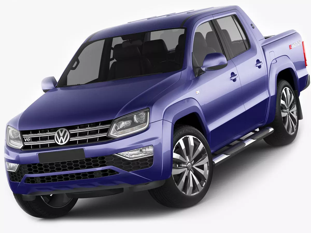 Volkswagen Amarok 2017 3D model_0