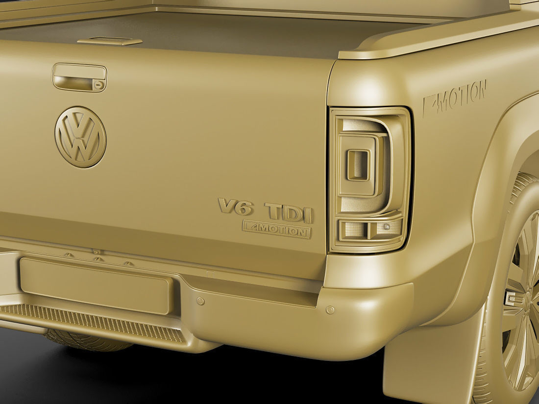 Volkswagen Amarok 2017 3D model_19