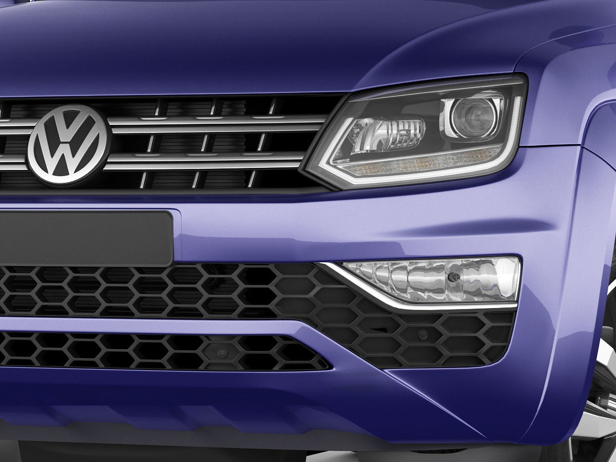 Volkswagen Amarok 2017 3D model_3