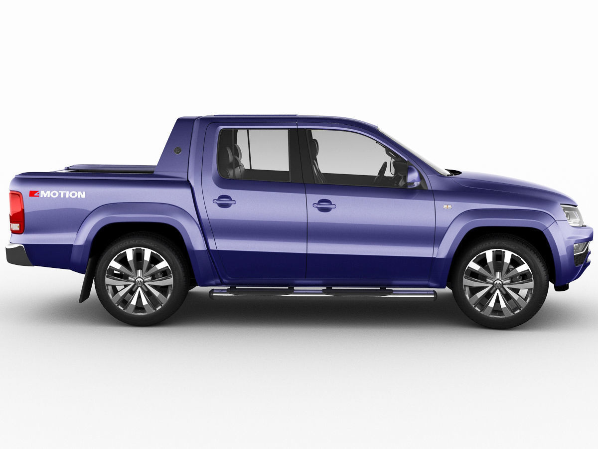 Volkswagen Amarok 2017 3D model_2
