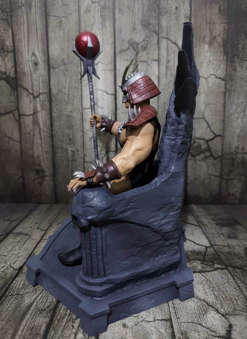 Shao Kahn with Throne from Mortal Kombat 2 game 3 Scales 3D print model_6