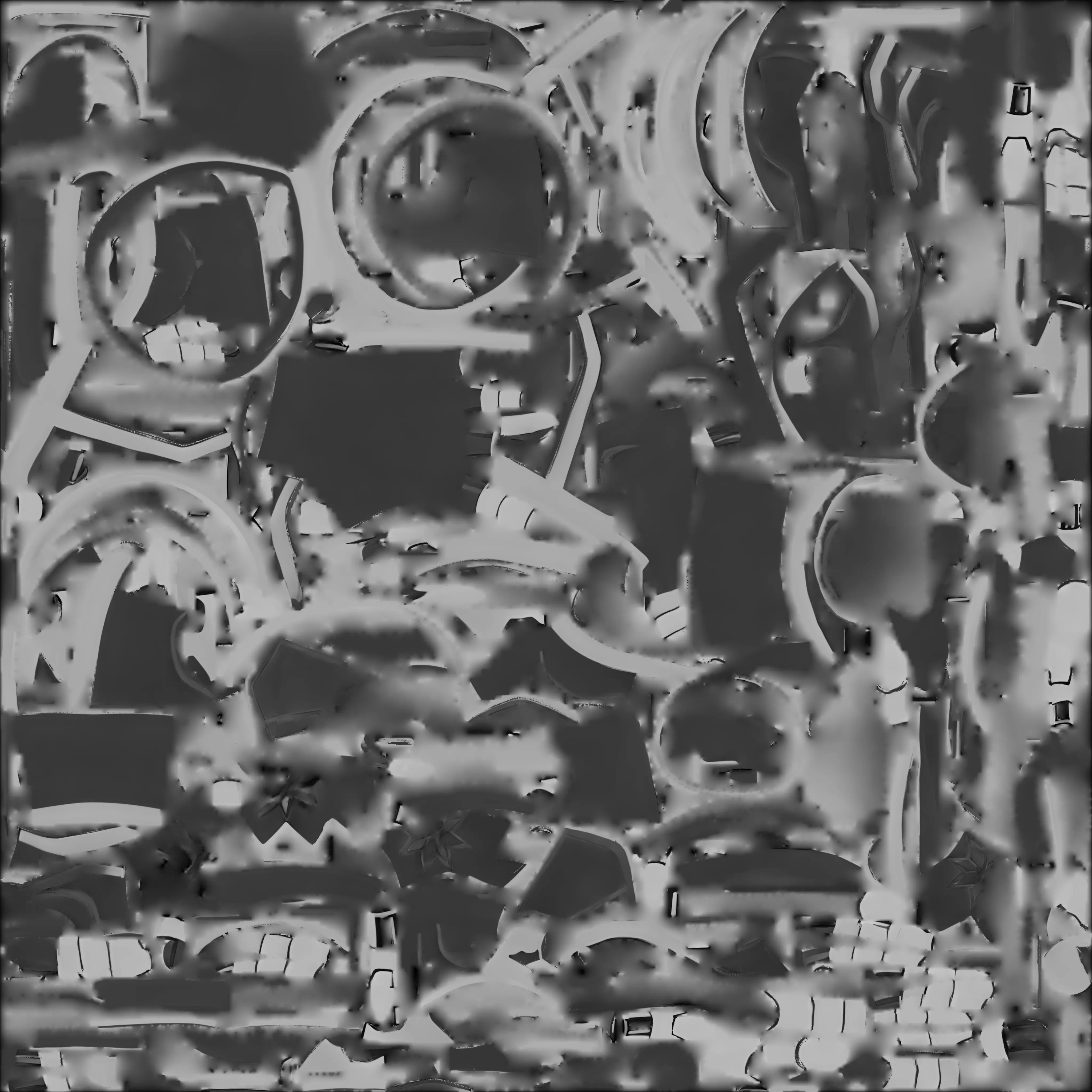 Cosmic Cybernetic Gauntlet 3D Model Galactic Power Fist Low-poly 3D model_4