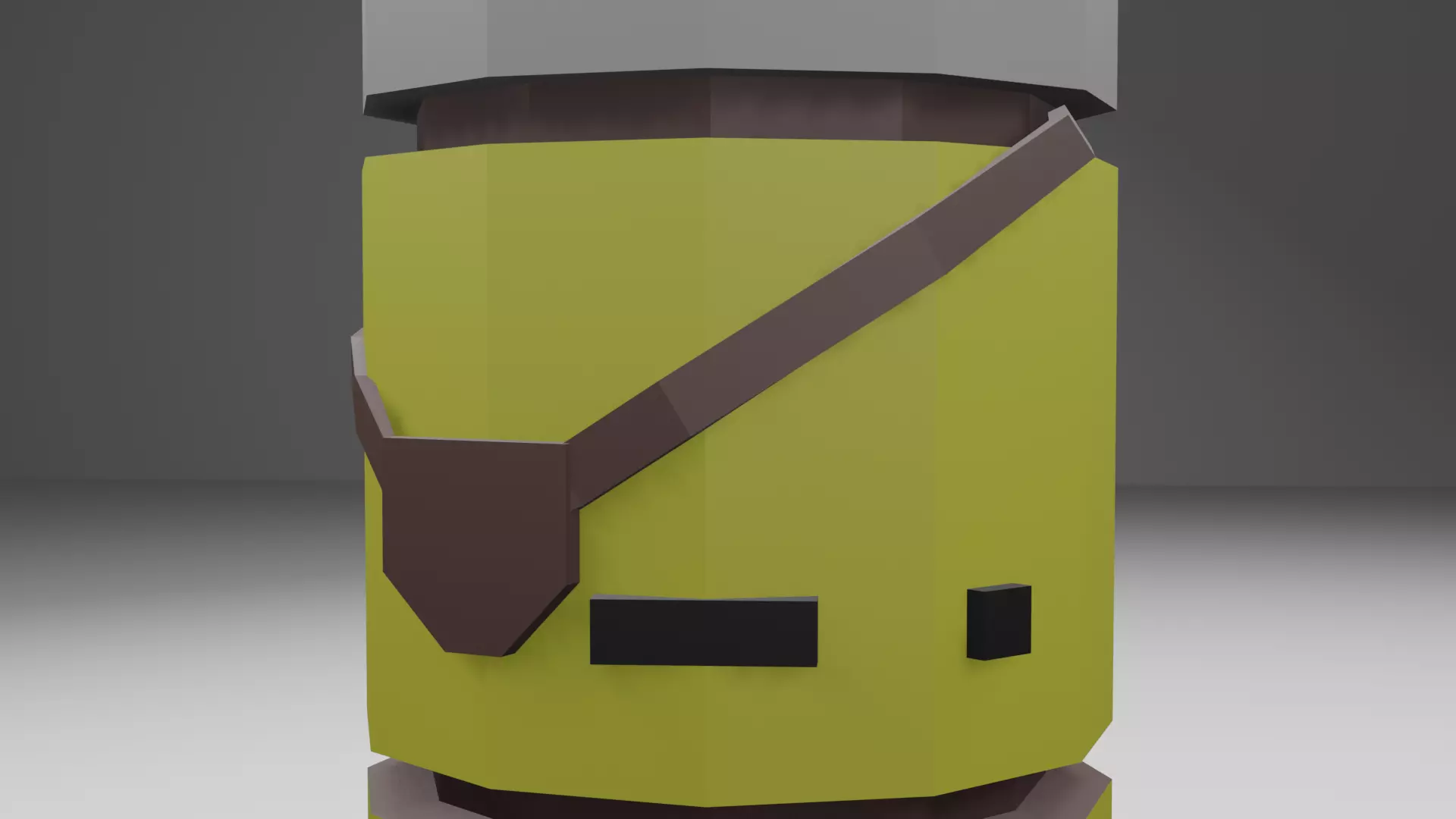 Veteran Bullet Kin Low Polly Model Free low-poly 3D model Free low-poly 3D model_4