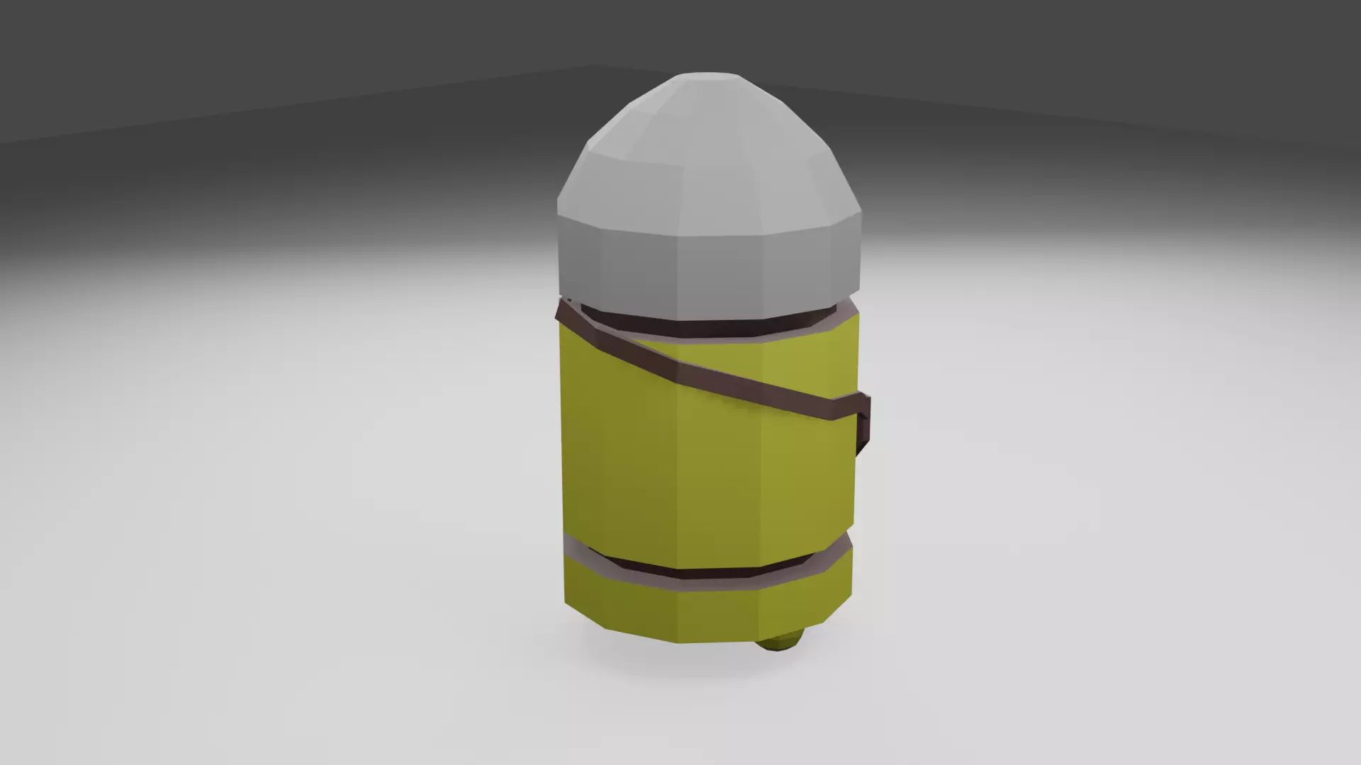Veteran Bullet Kin Low Polly Model Free low-poly 3D model Free low-poly 3D model_2