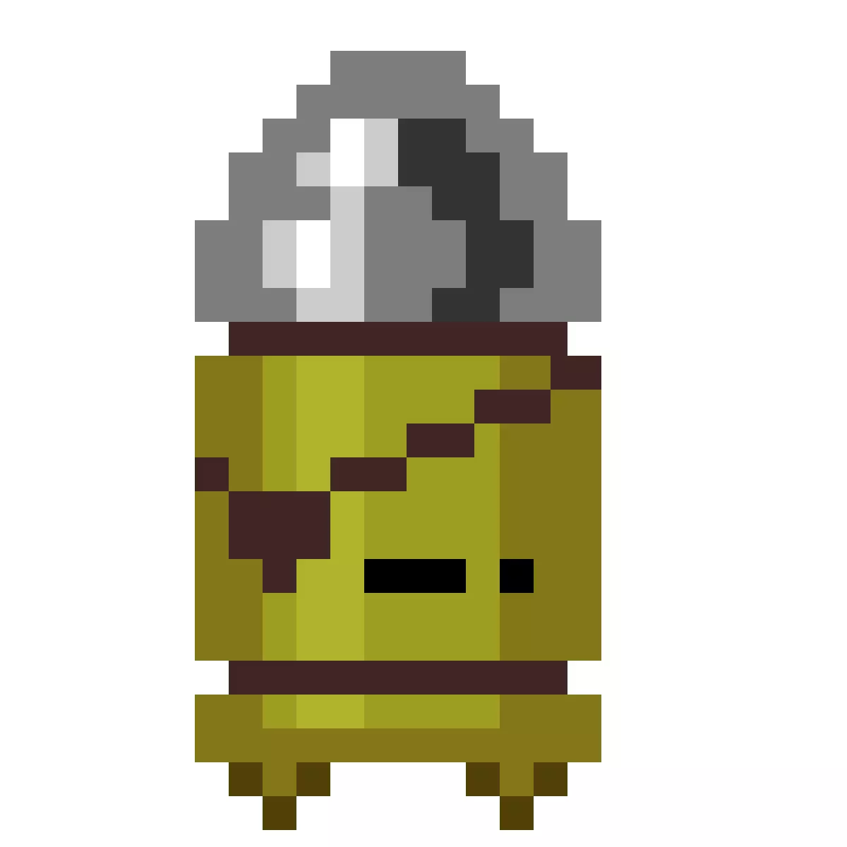 Veteran Bullet Kin Low Polly Model Free low-poly 3D model Free low-poly 3D model_6