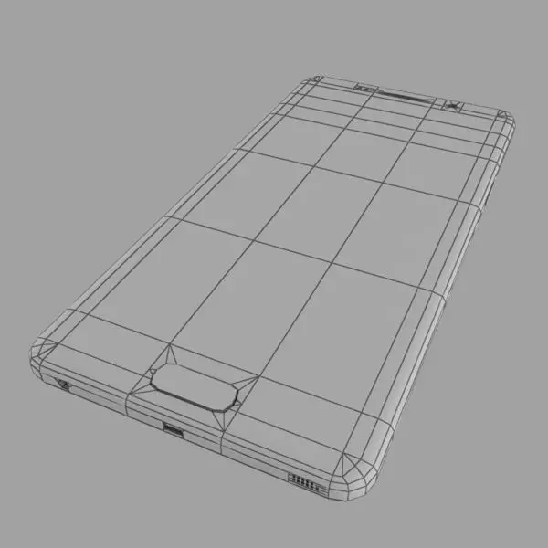 Samsung Galaxy A5 2016 Gold 3D model_8