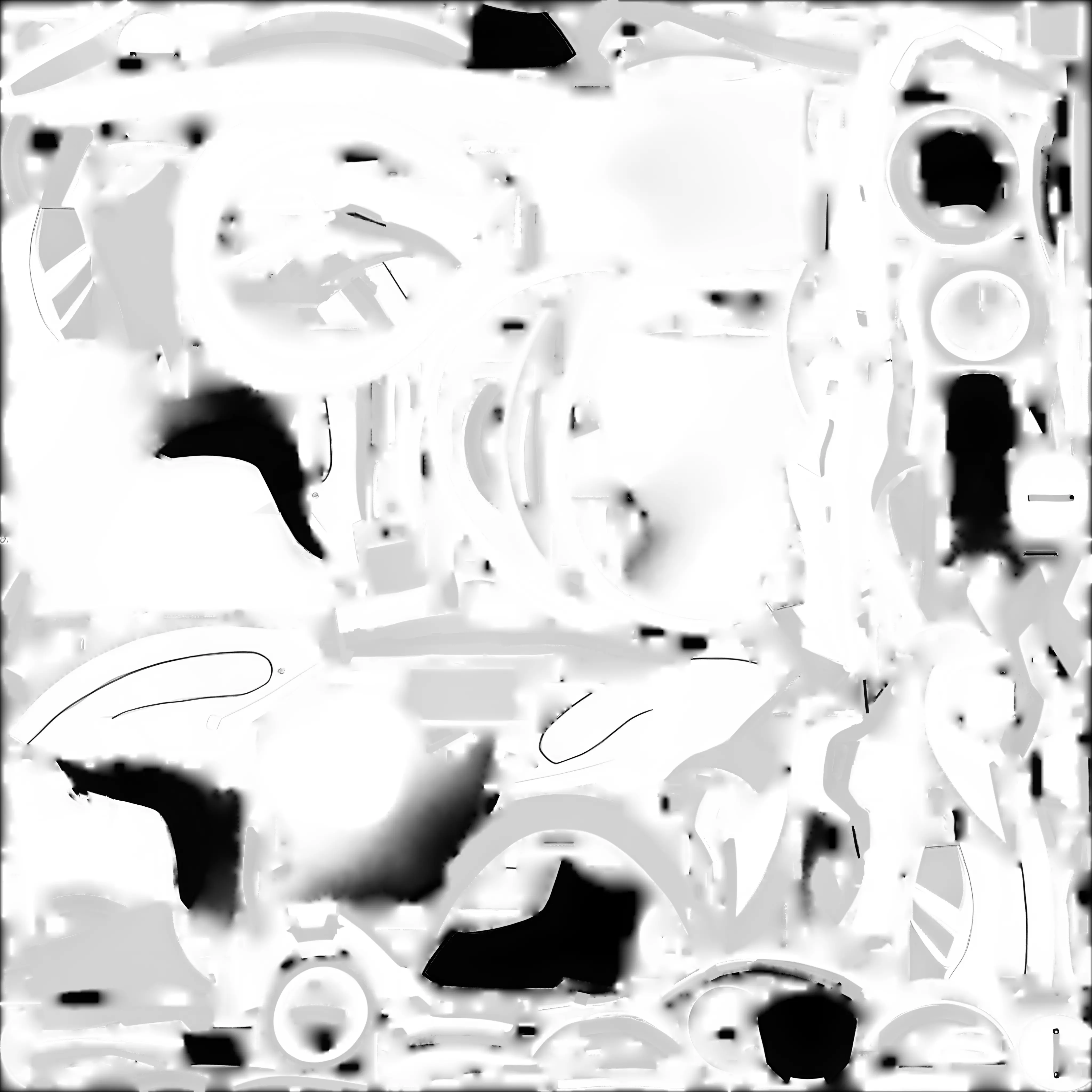 Cosmic Cybernetic Combat Helmet 3D Model Galactic Pilot Headgear Low-poly 3D model_3