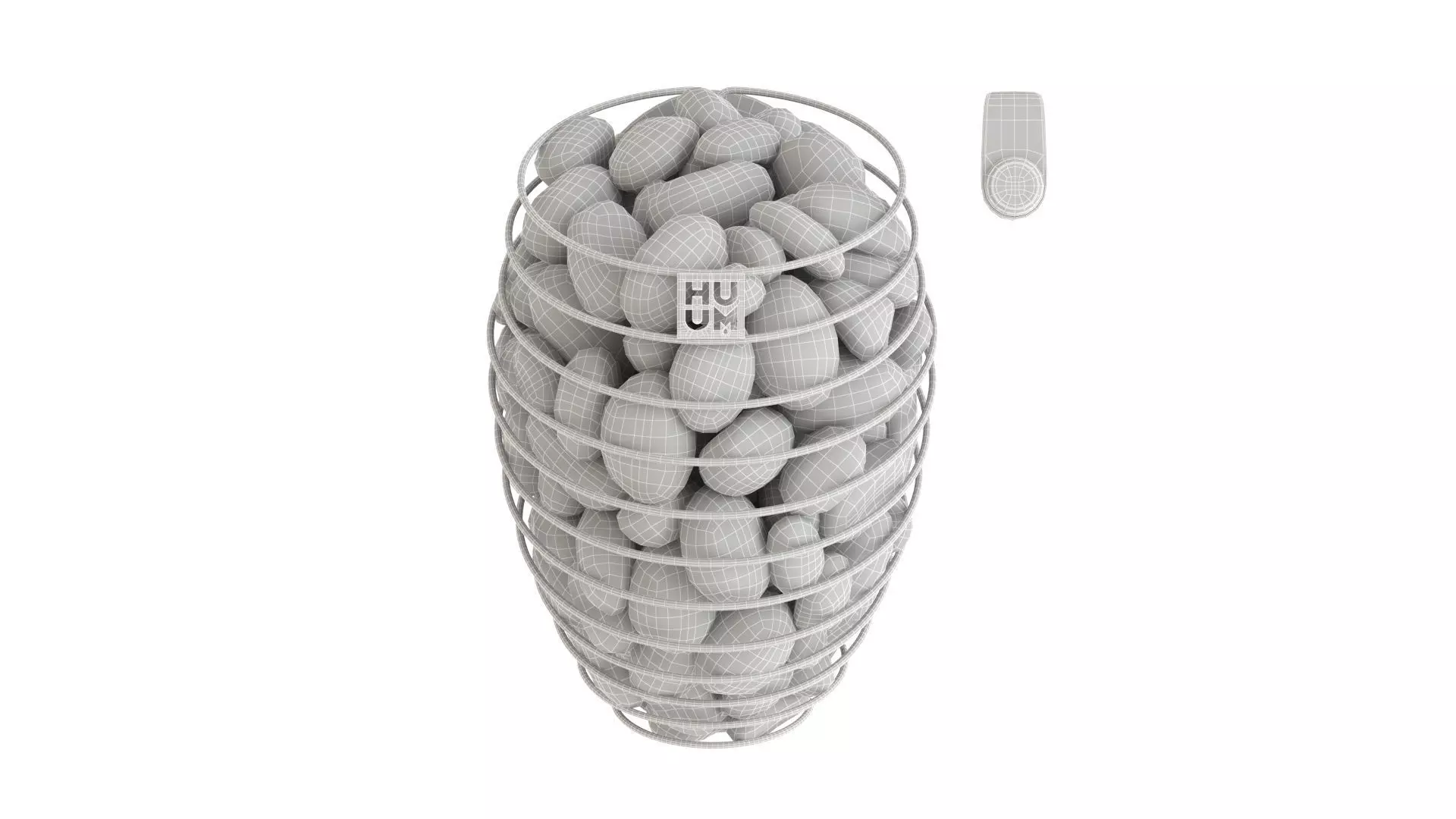 Huum Drop Electric Sauna Heater 3D model_6