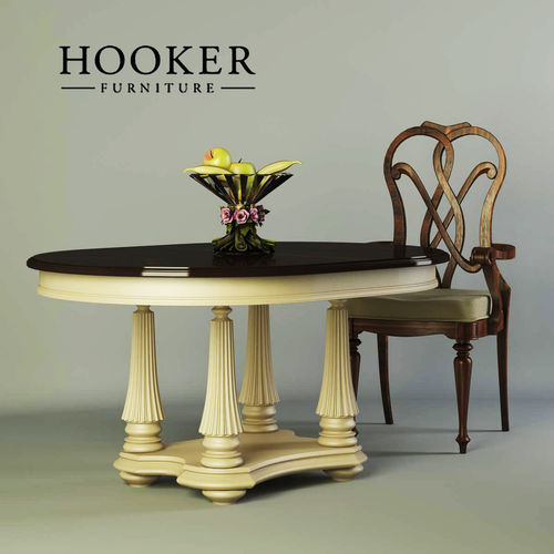 Table chair Hooker furniture 3D model
