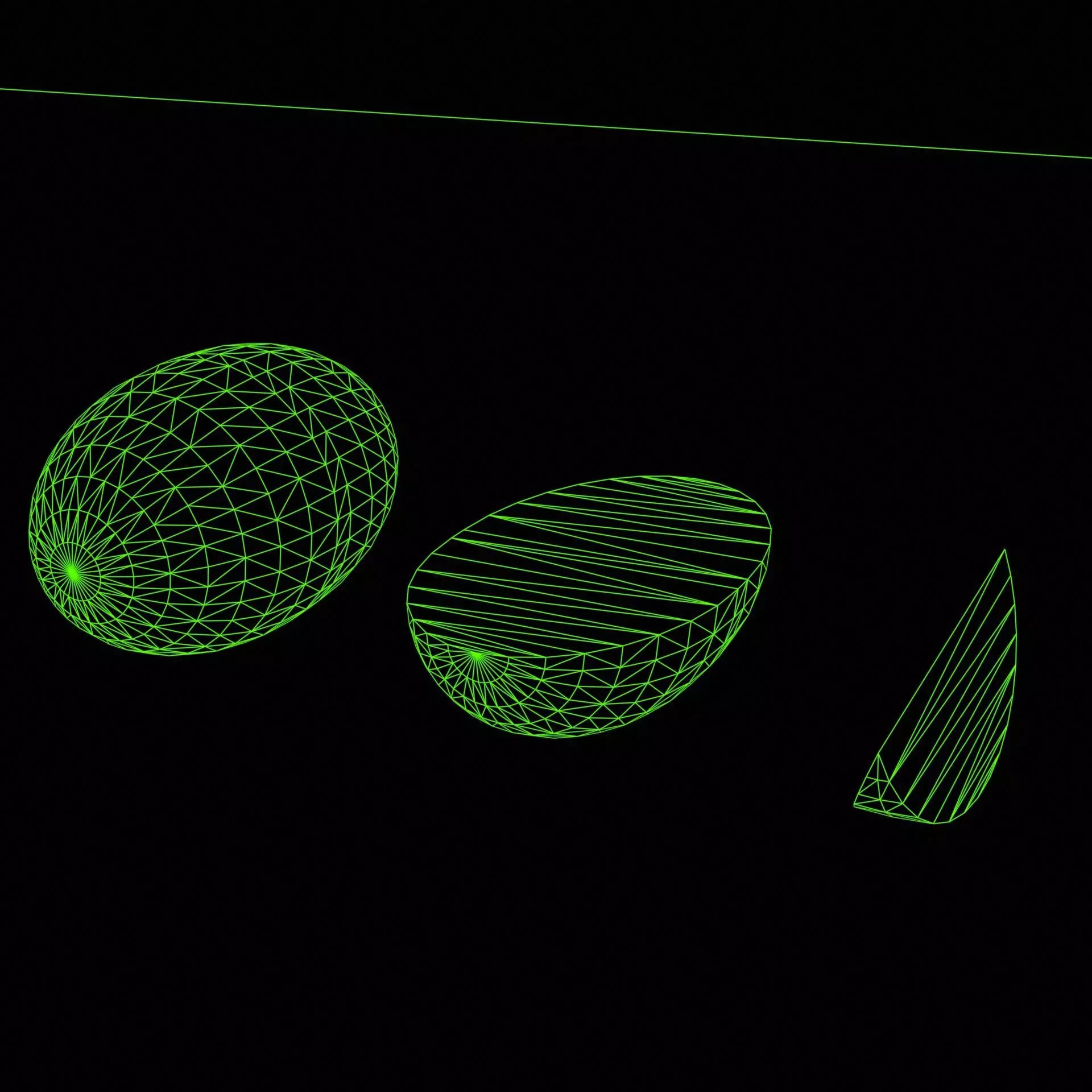 Watermelons - PBR Game Ready Low-poly 3D model_2