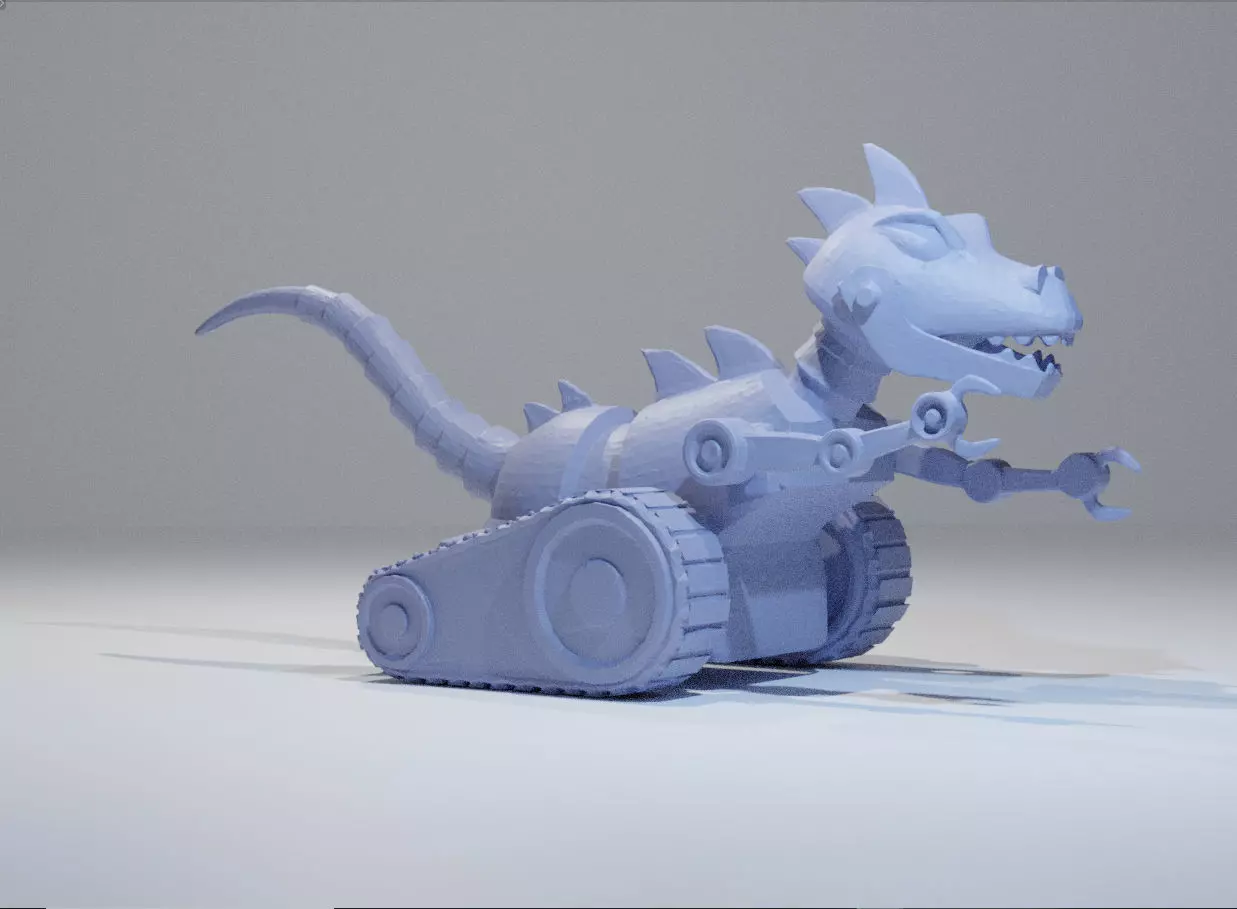 Clankosaurus 3D print model_5