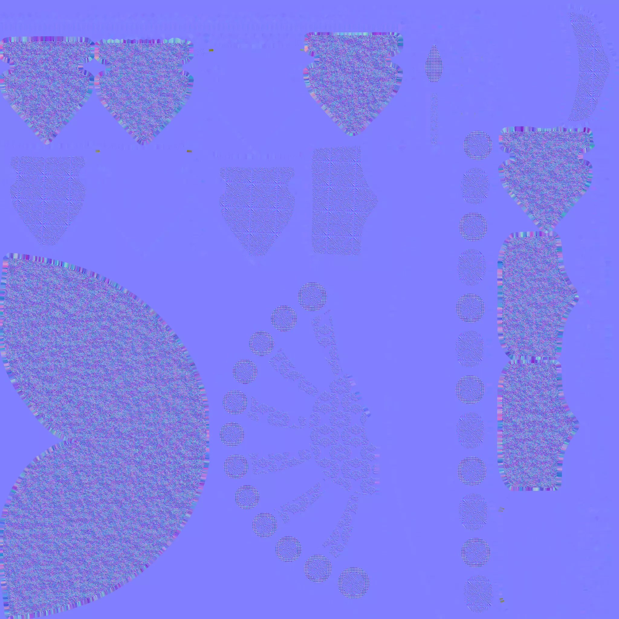 Medieval Helmet 3D model_16