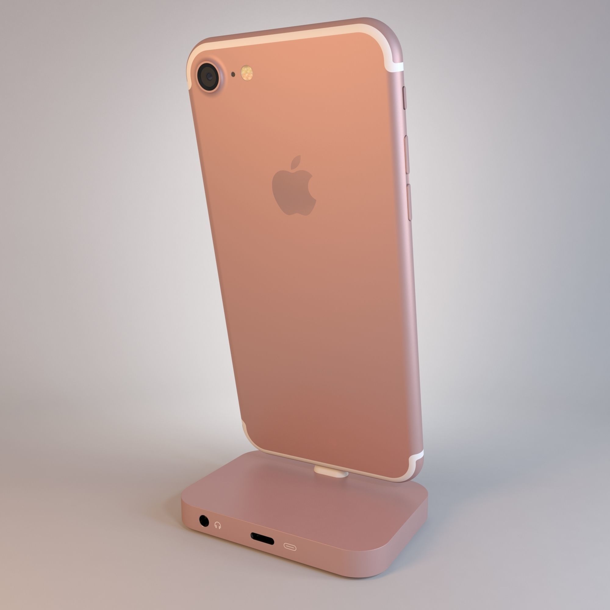 Apple iPhone 7 on All Color  3D model_15
