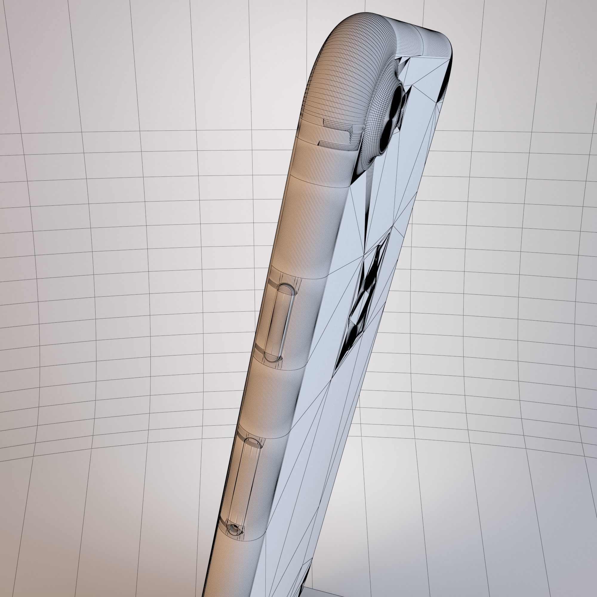 Apple iPhone 7 on All Color  3D model_26