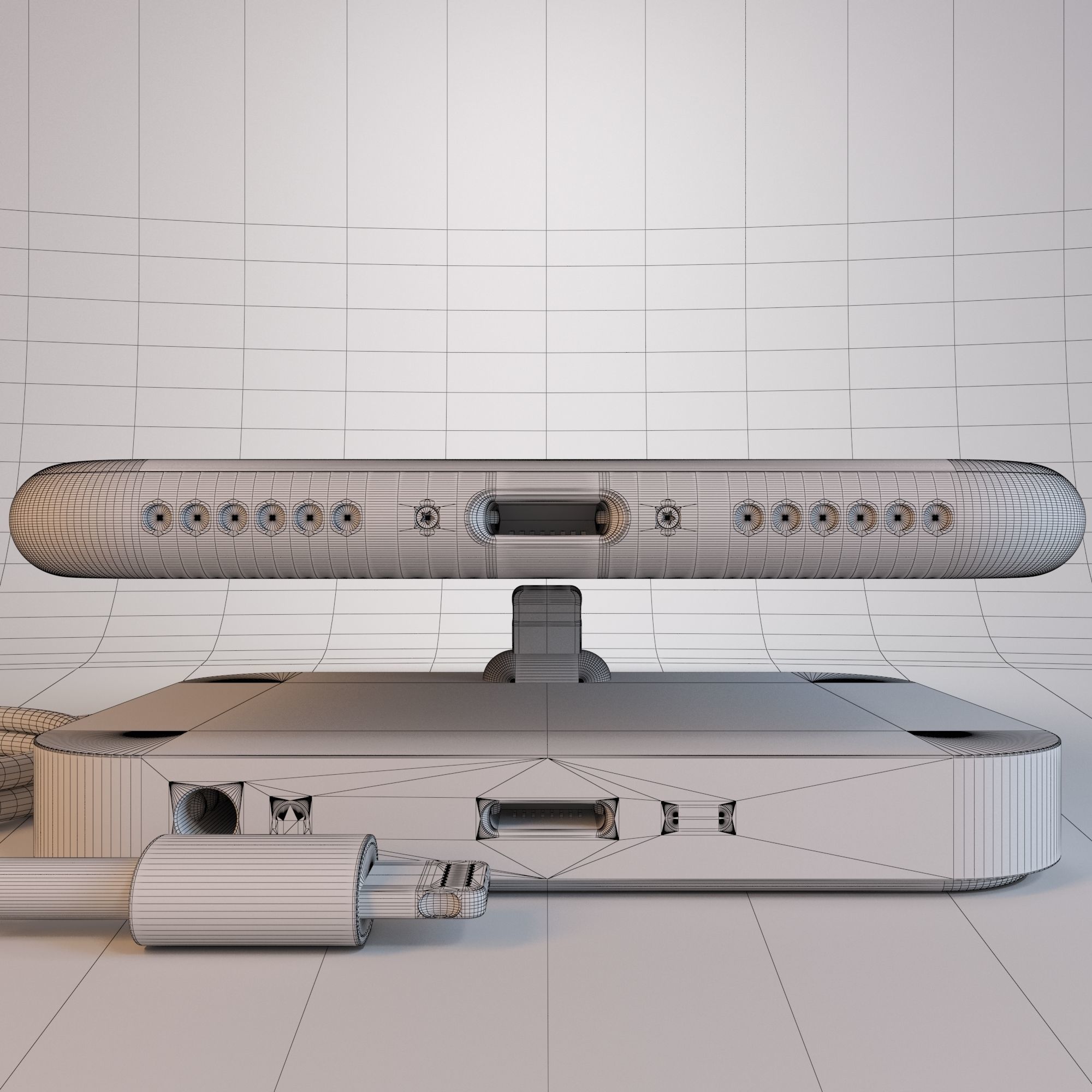 Apple iPhone 7 on All Color  3D model_28