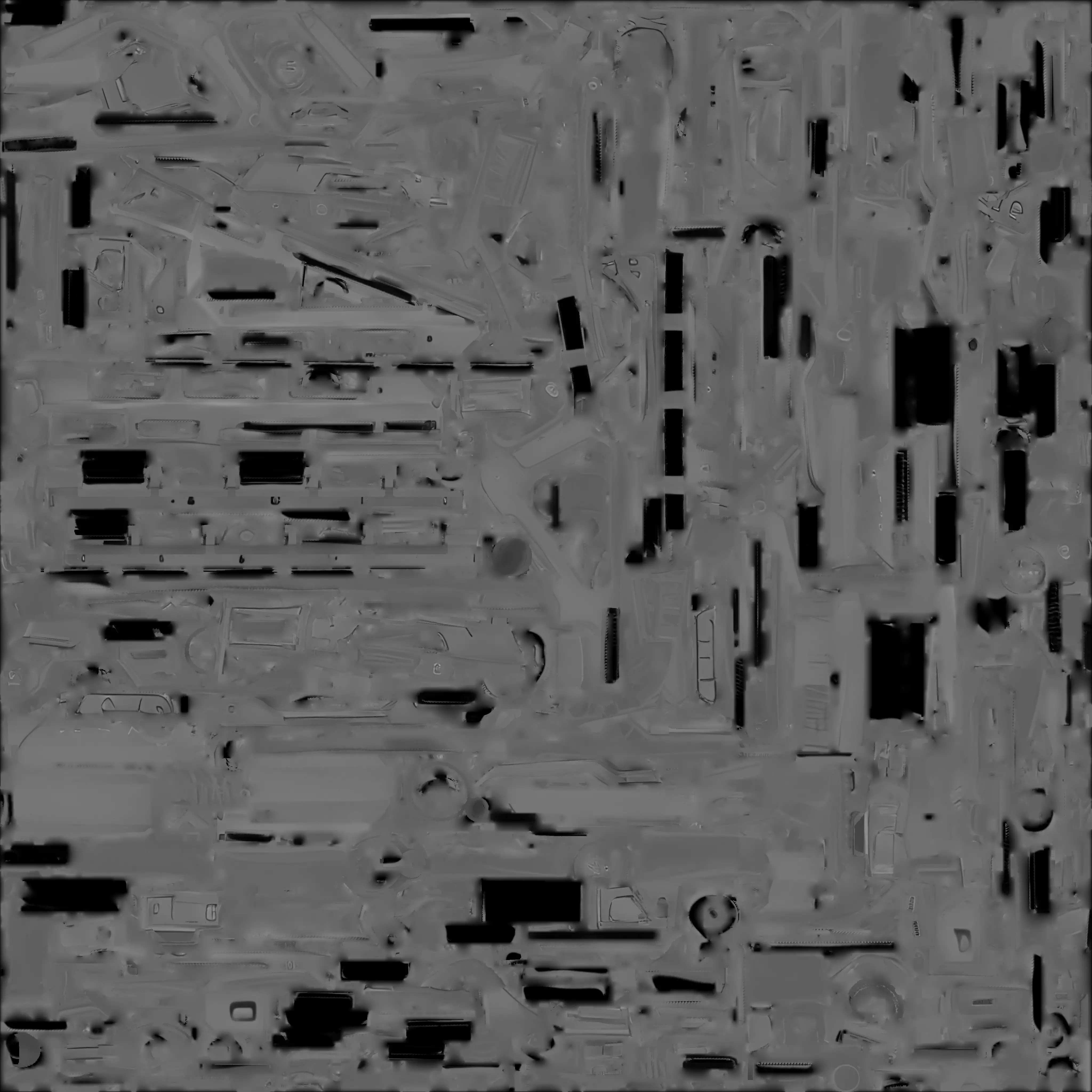 Sci-Fi Plasma Energy Rifle 3D Model Cosmic Assault Weapon Low-poly 3D model_4