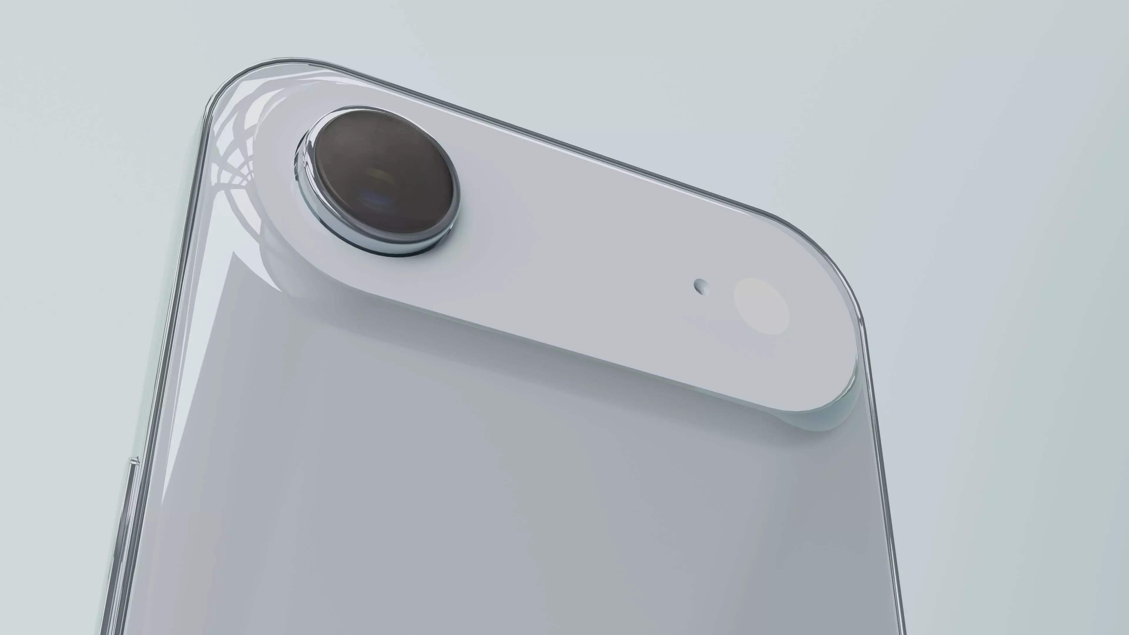 iPhone 17 Air Realistic 3D Smartphone Model Free 3D model_9