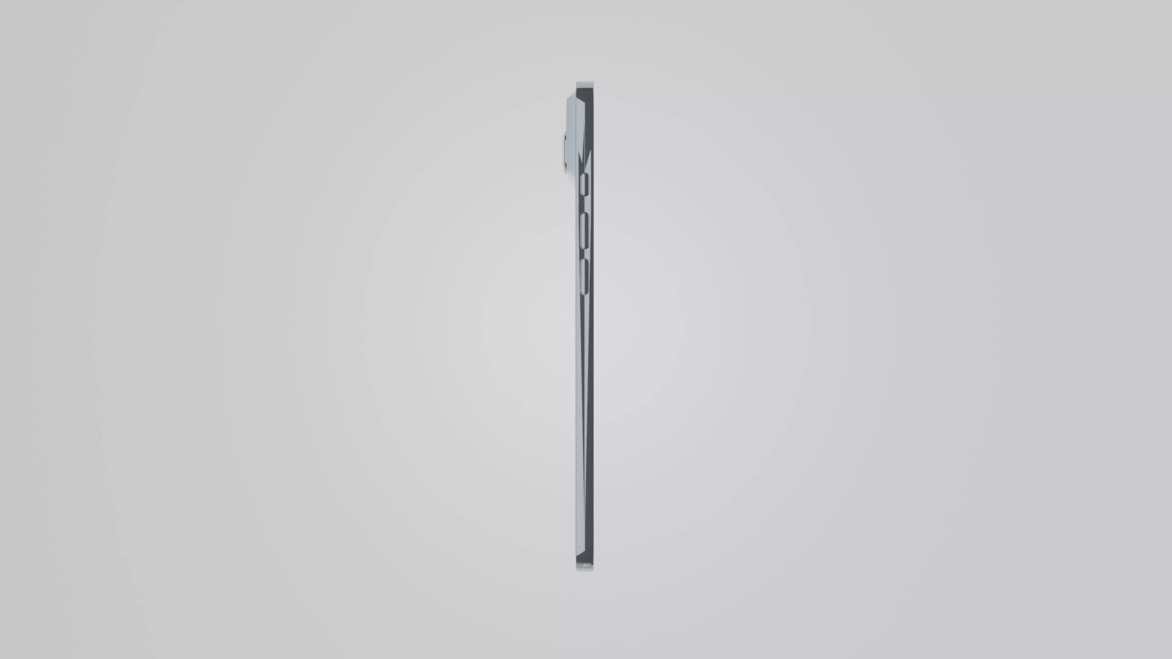 iPhone 17 Air Realistic 3D Smartphone Model Free 3D model_6