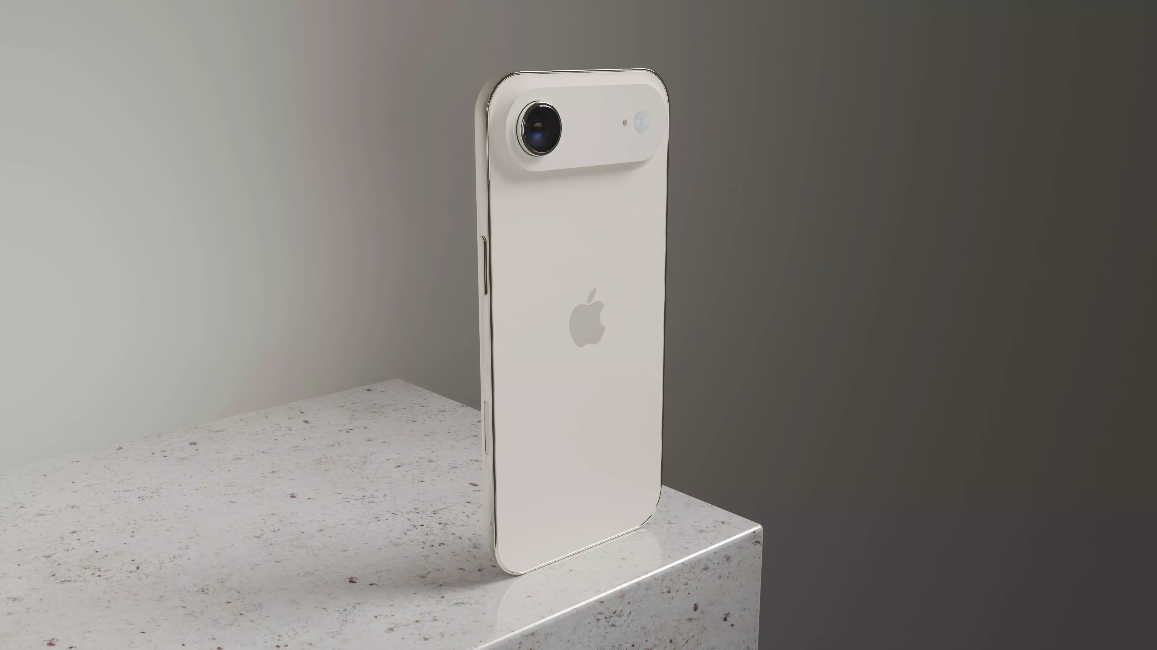 iPhone 17 Air Realistic 3D Smartphone Model Free 3D model_4