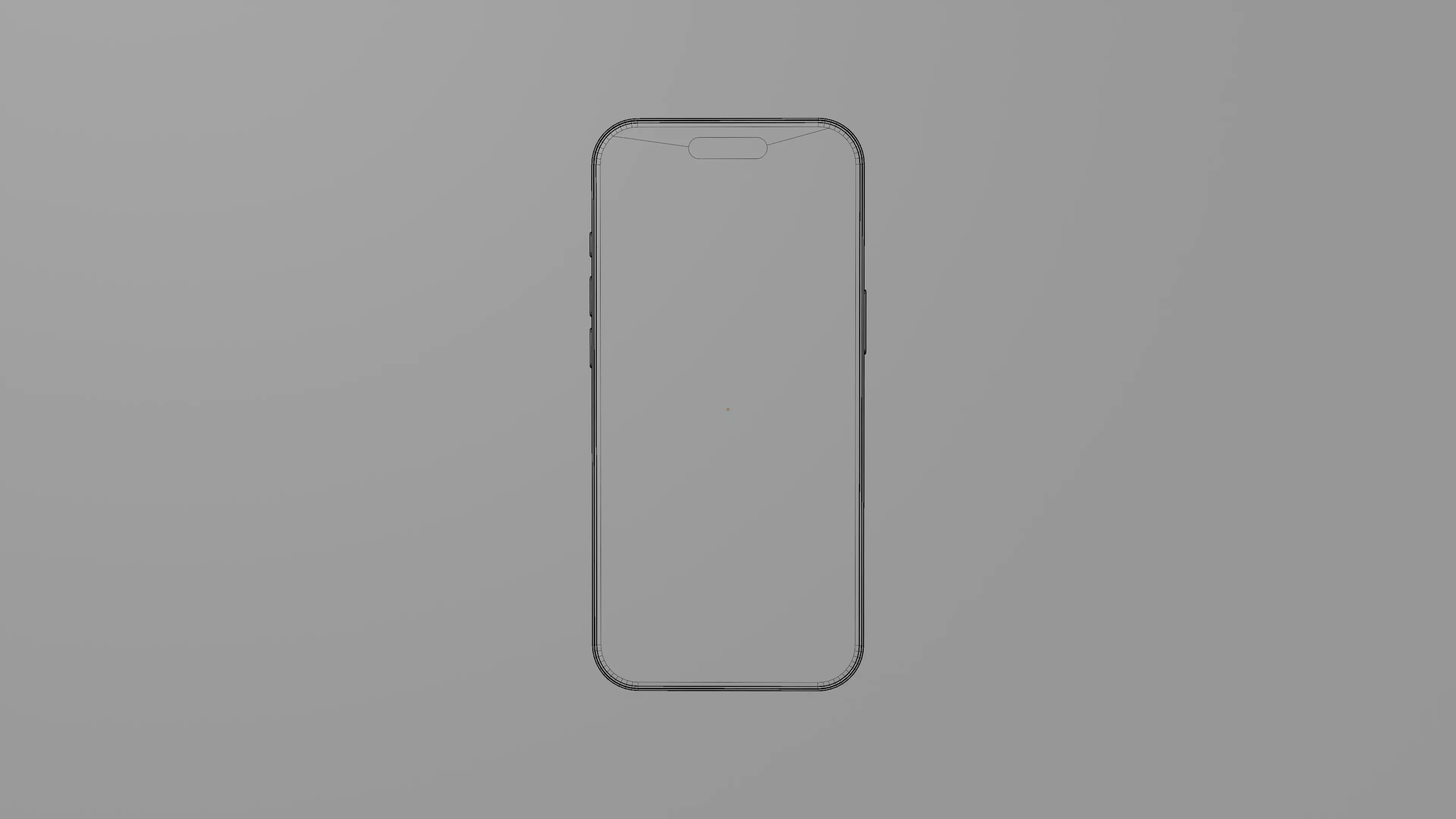 iPhone 17 Air Realistic 3D Smartphone Model Free 3D model_10