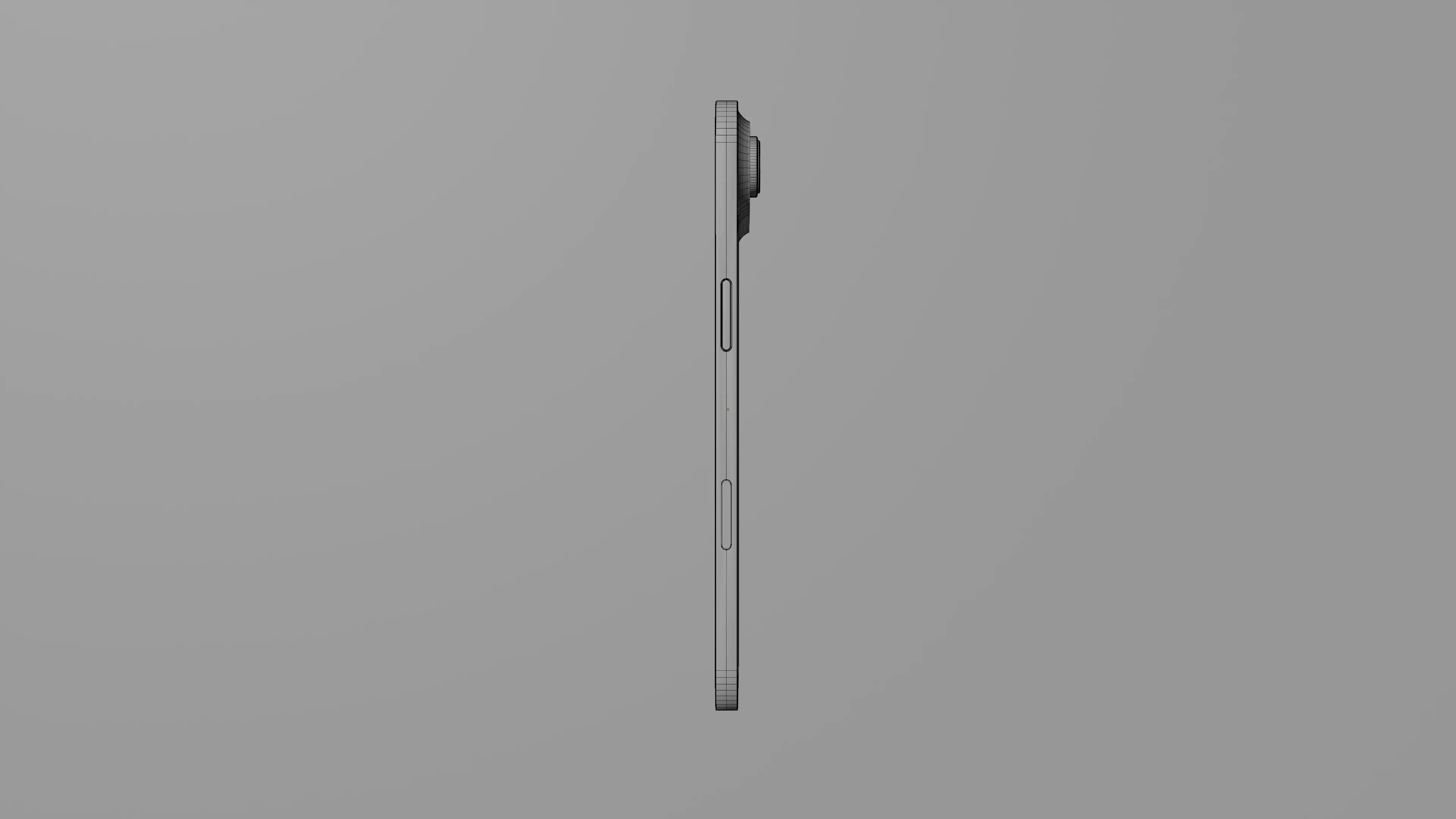 iPhone 17 Air Realistic 3D Smartphone Model Free 3D model_8