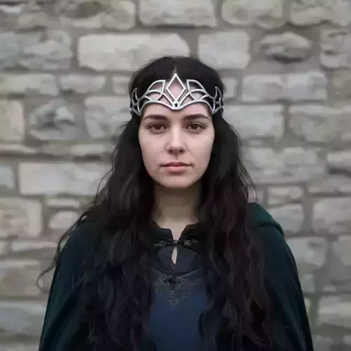 Moonlight tiara 3D print model Moonlight tiara 3D print model