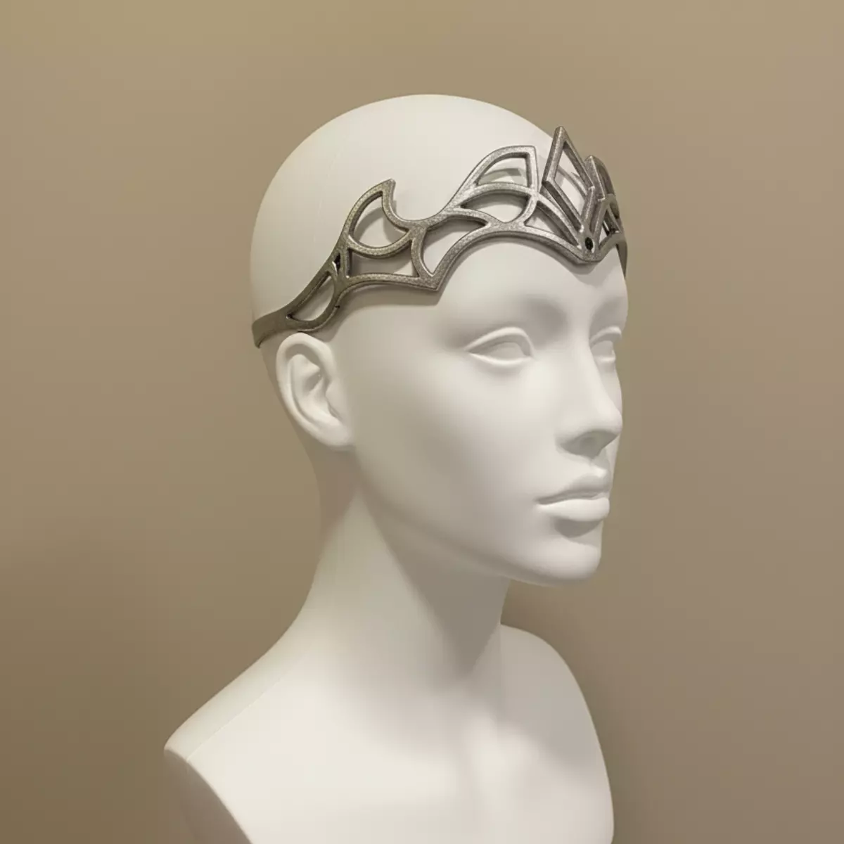 Moonlight tiara 3D print model_2