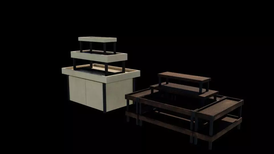 Shop Design 3D model_6