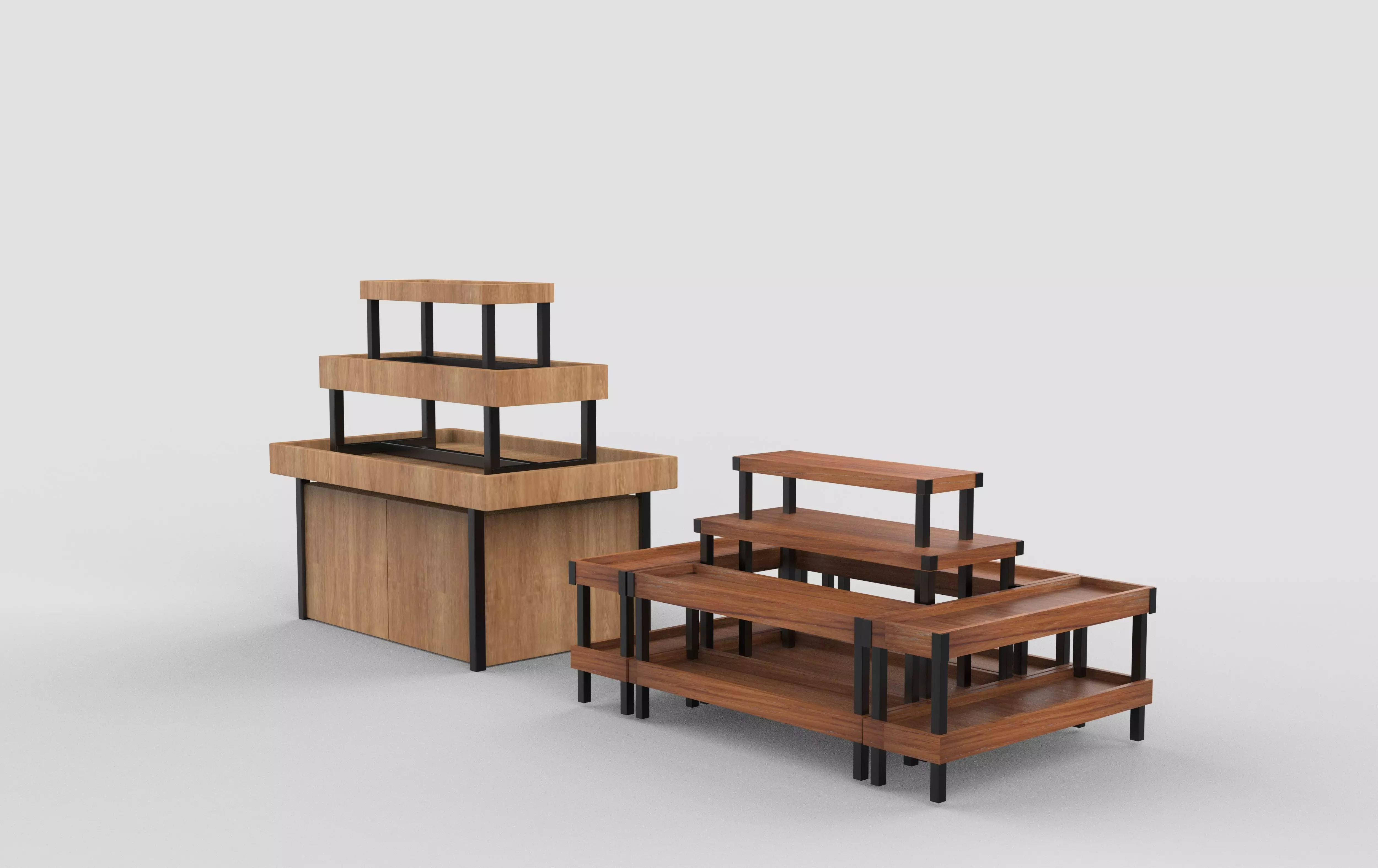 Shop Design 3D model_8