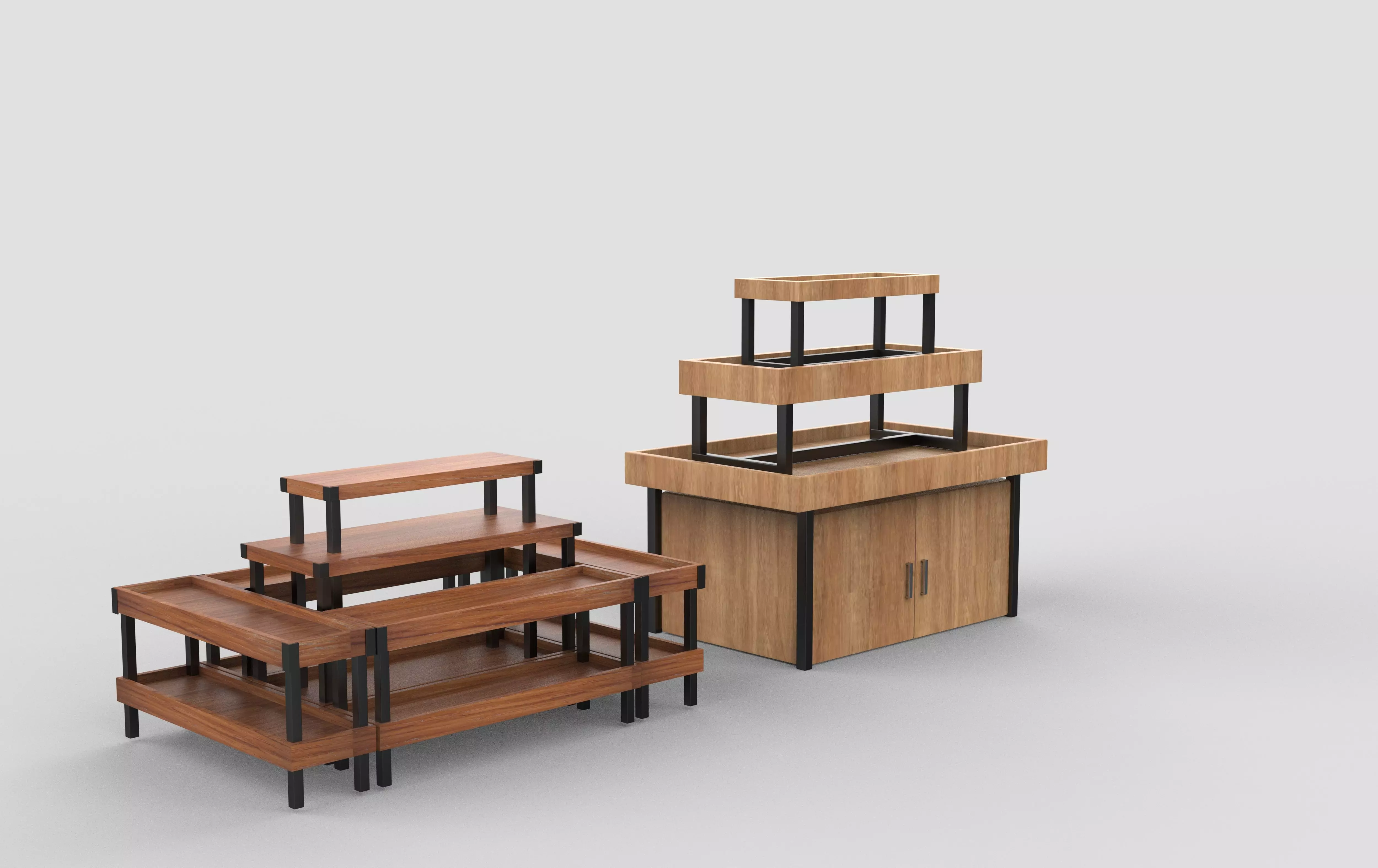 Shop Design 3D model_12