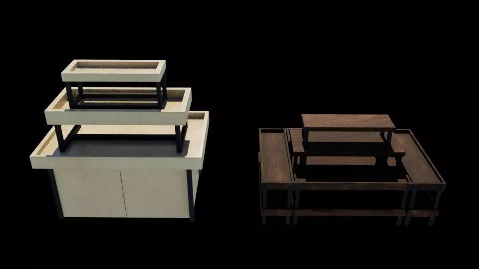 Shop Design 3D model_5