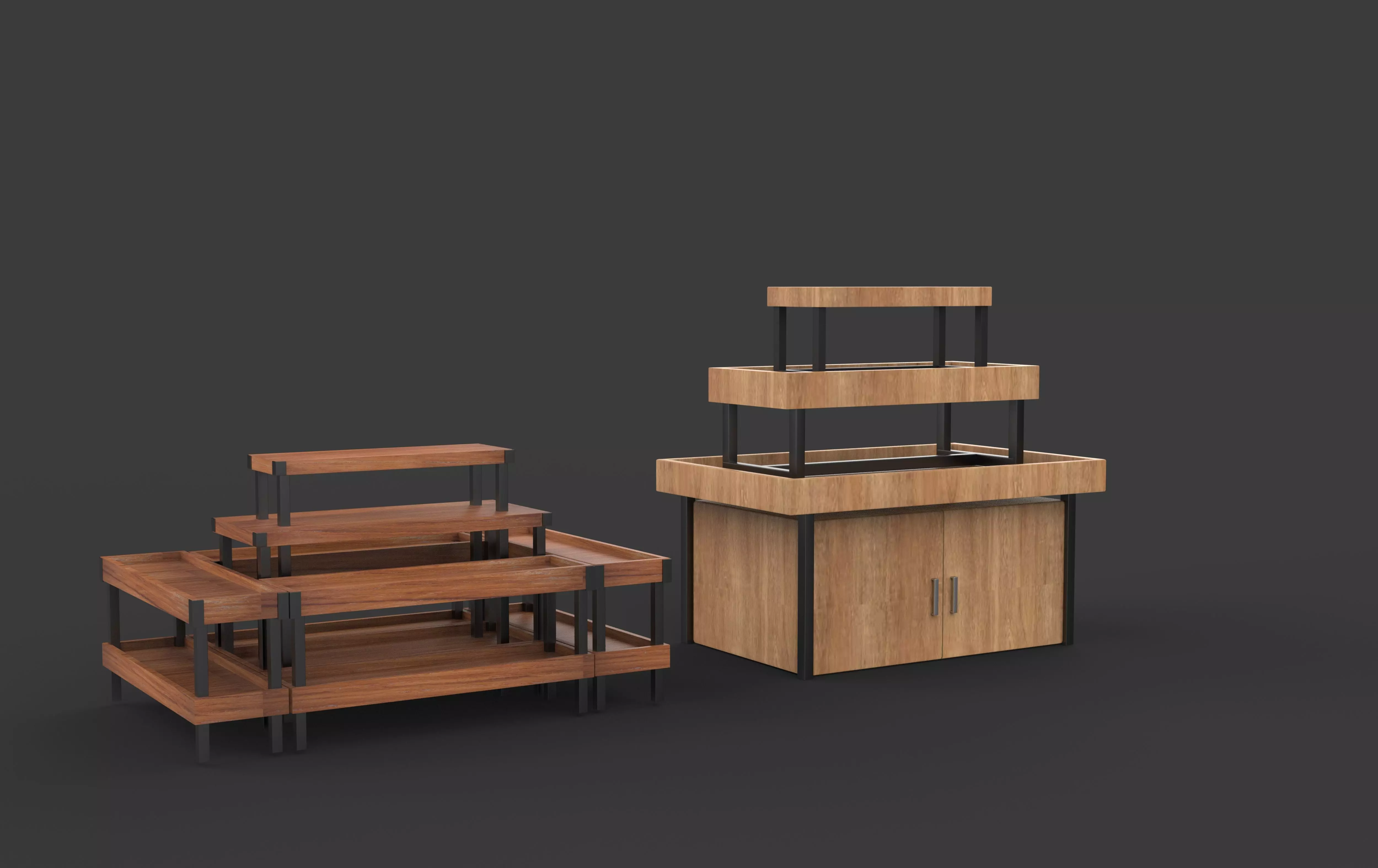 Shop Design 3D model_9