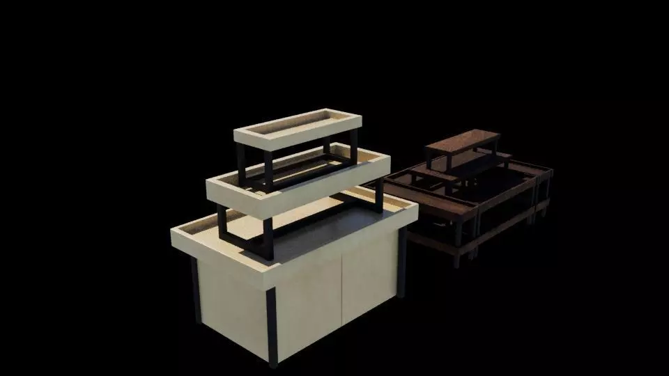 Shop Design 3D model_3