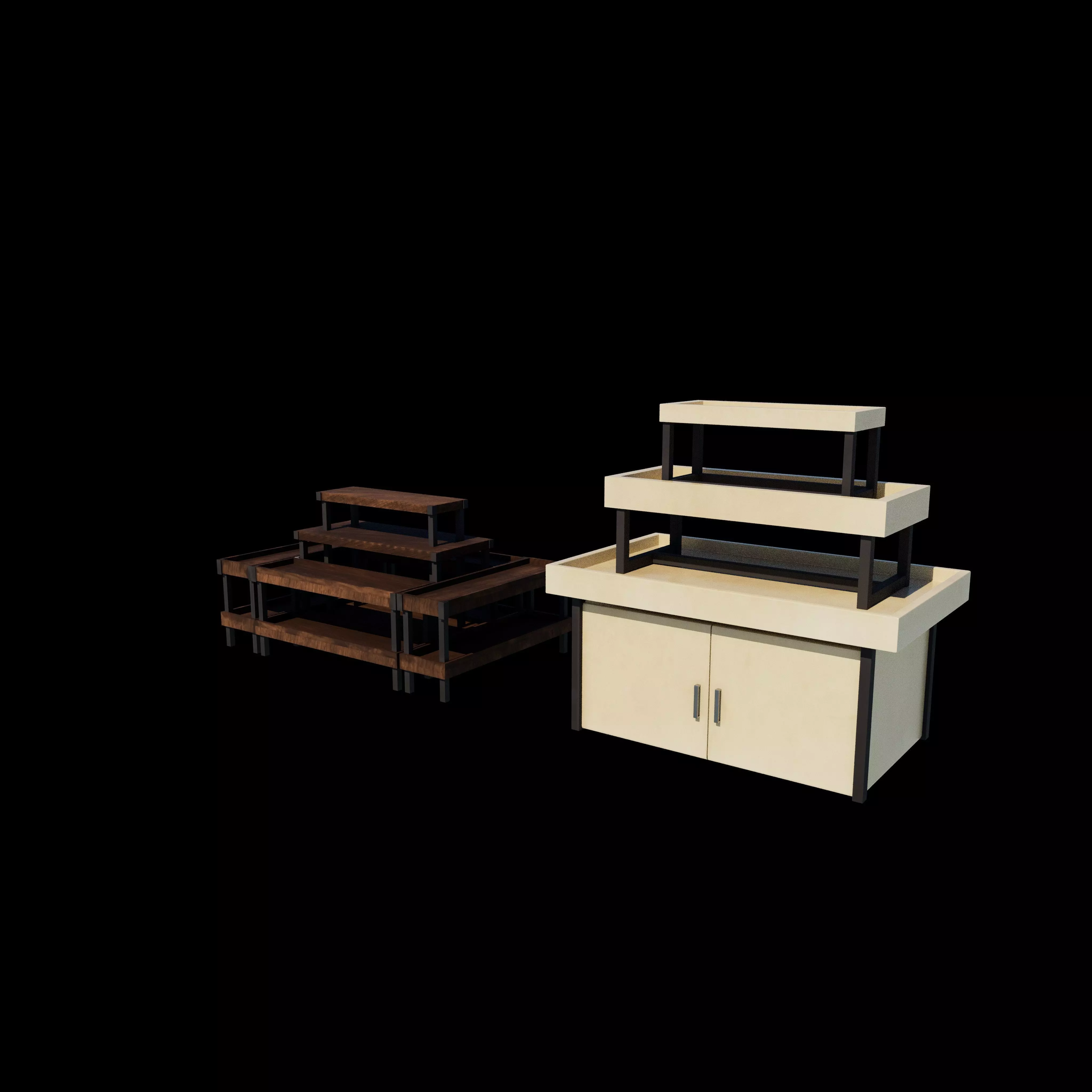 Shop Design 3D model_7
