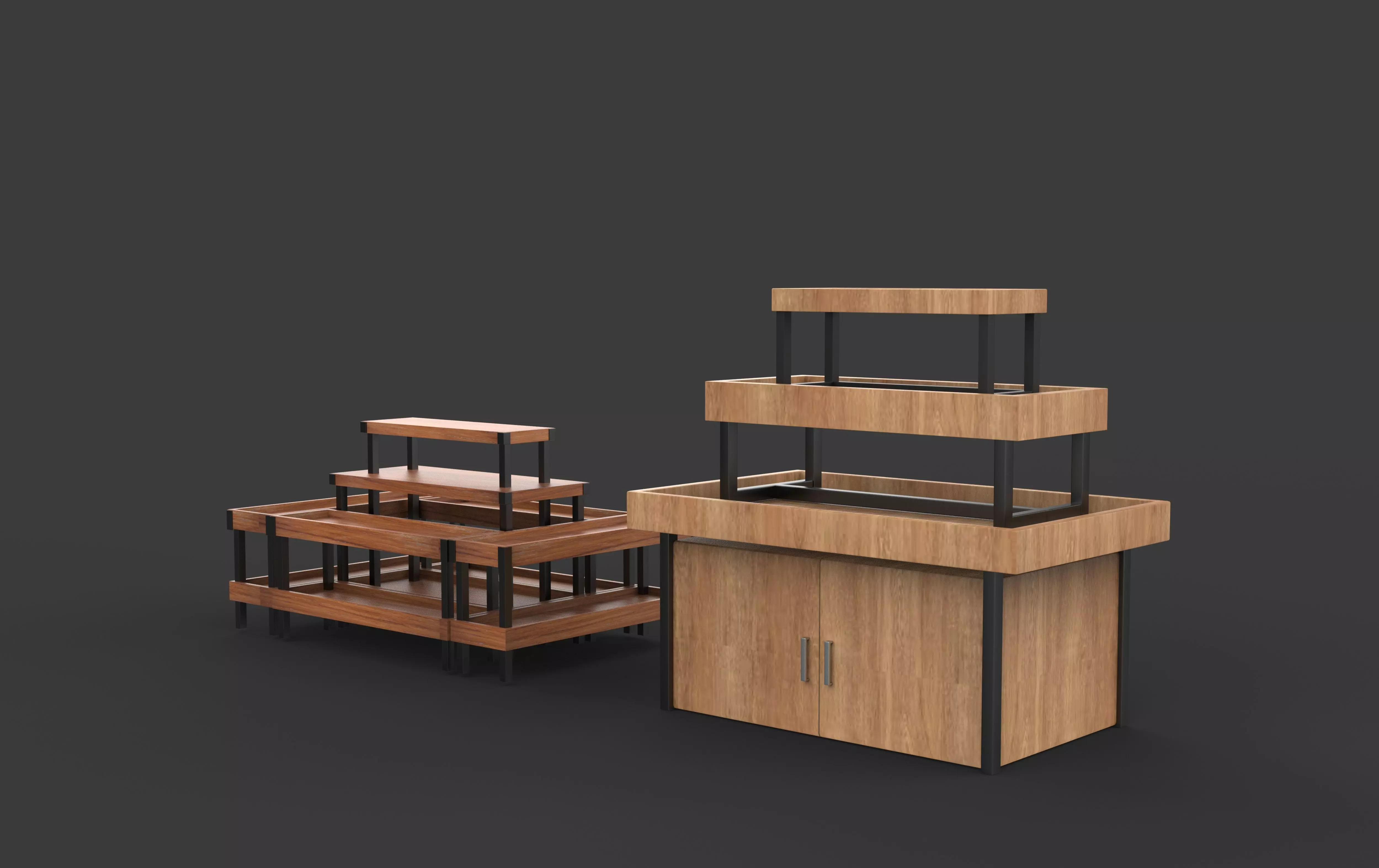 Shop Design 3D model_10