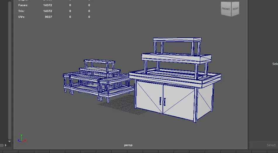 Shop Design 3D model_16