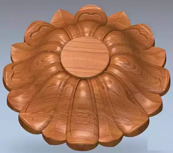 wooden doors flower