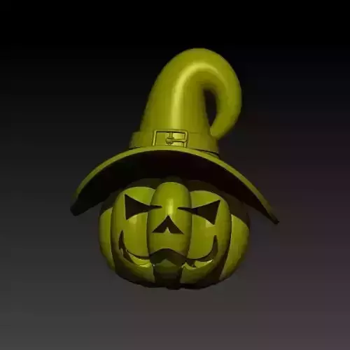 halloween pumpkin  3D print model