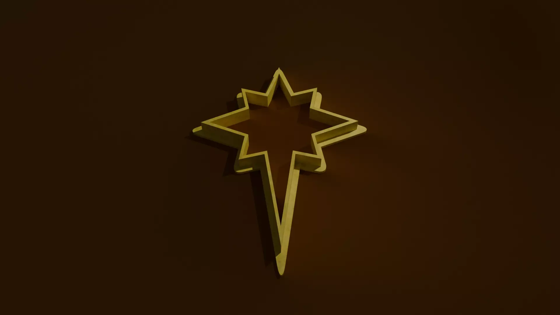 Star Cookie Cutter STL File Instant Download Free 3D print model