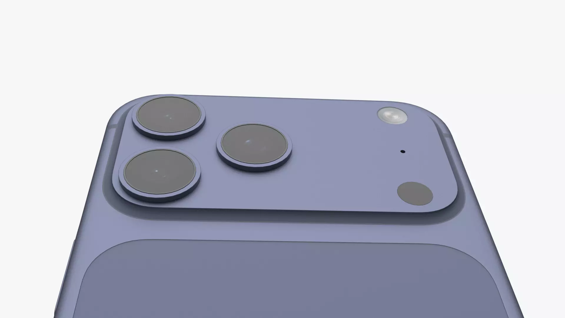 Apple iPhone 17 Pro Max Deep Blue 3D model_4