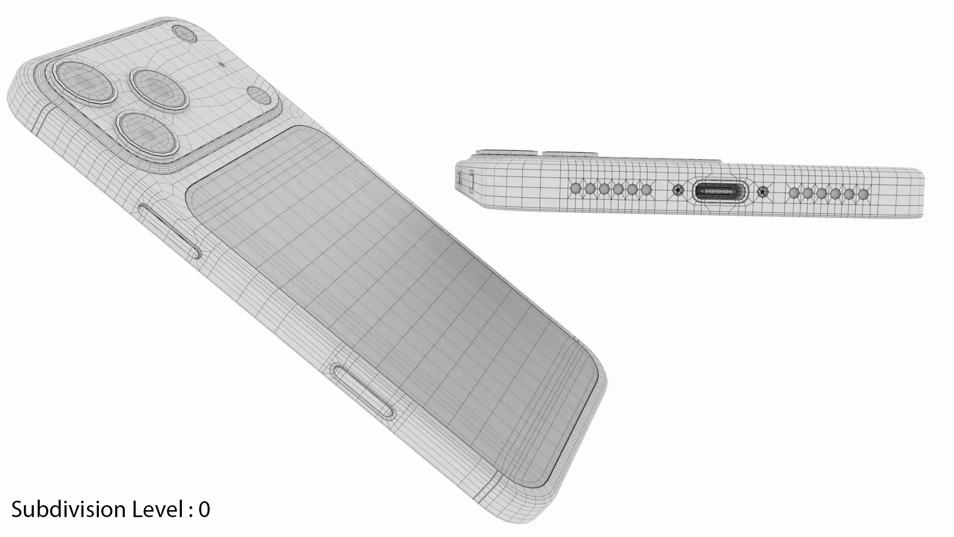 Apple iPhone 17 Pro Max Deep Blue 3D model_10