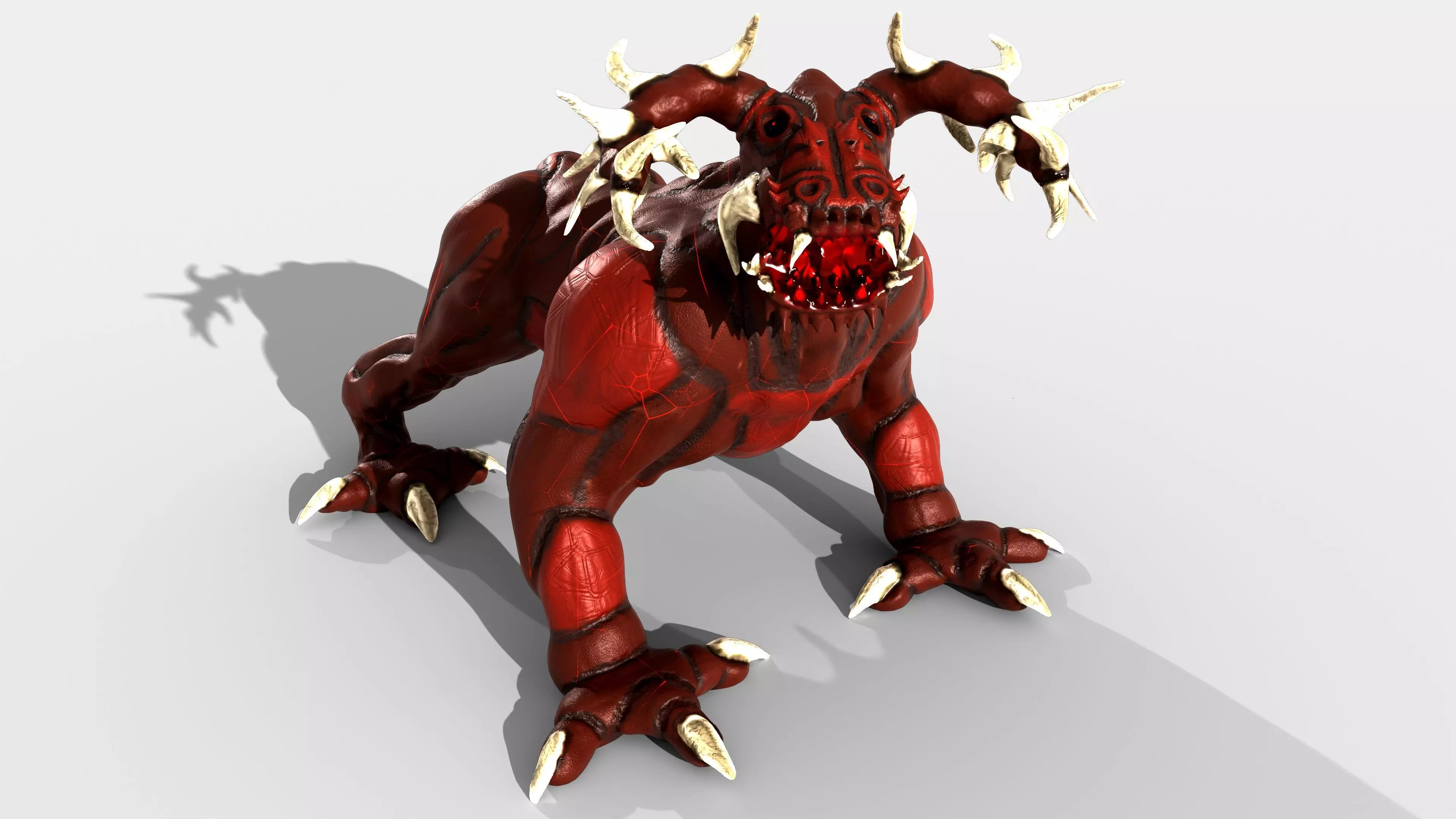 Project Aurox Low-poly 3D model