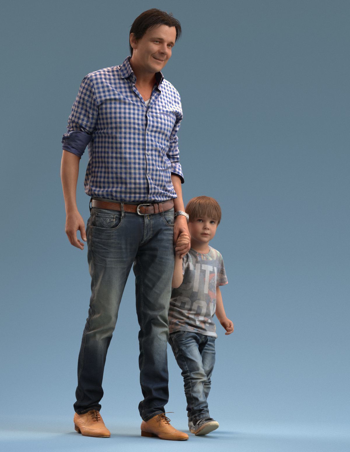 00034Joris003 man 3D model_4