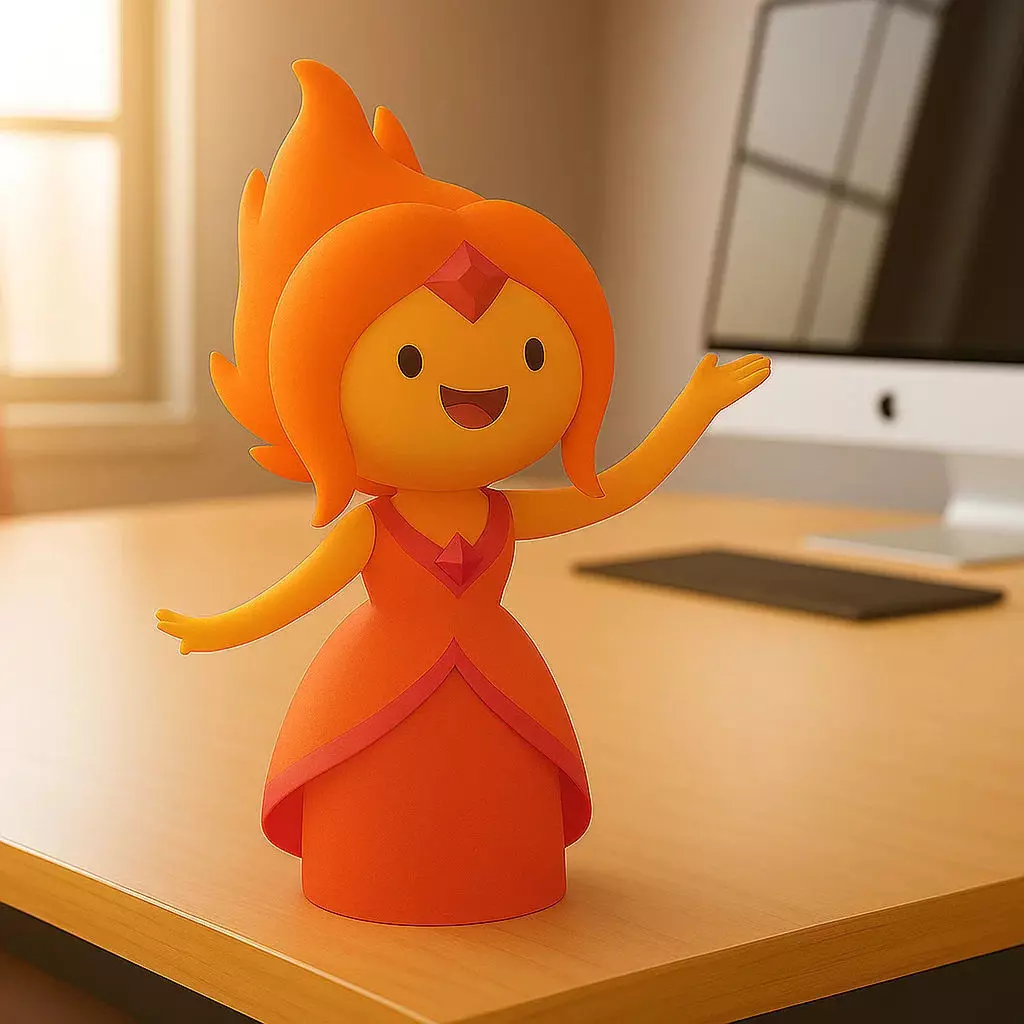 Flame Princess 3D print model
