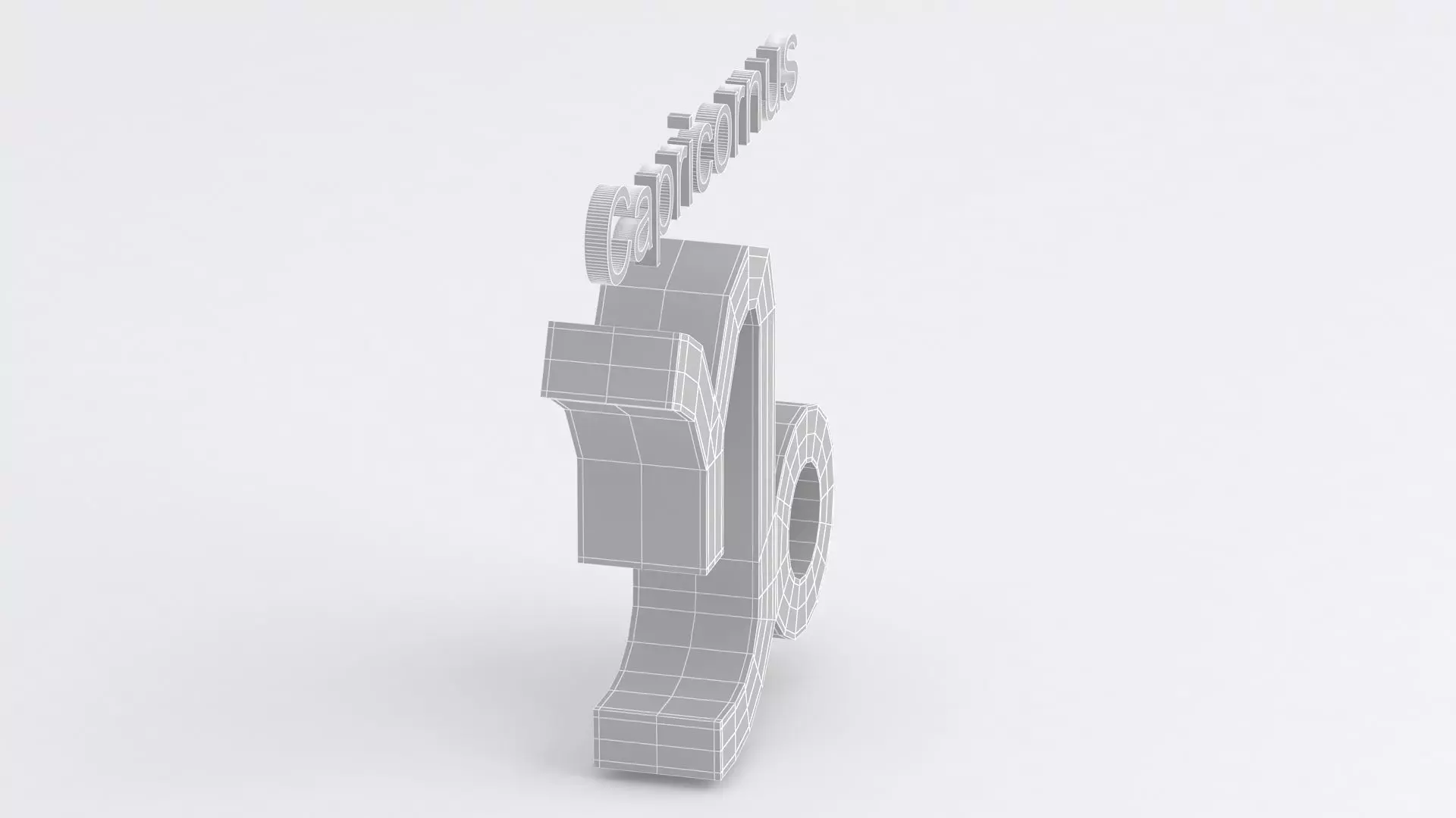 Astrological Sign capricornus 3D model_10