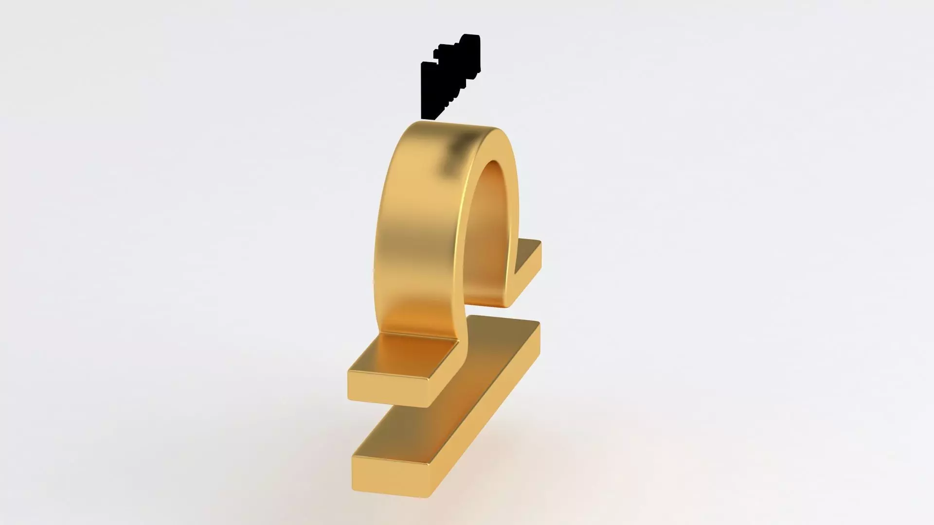 Astrological Sign libra 3D model_5