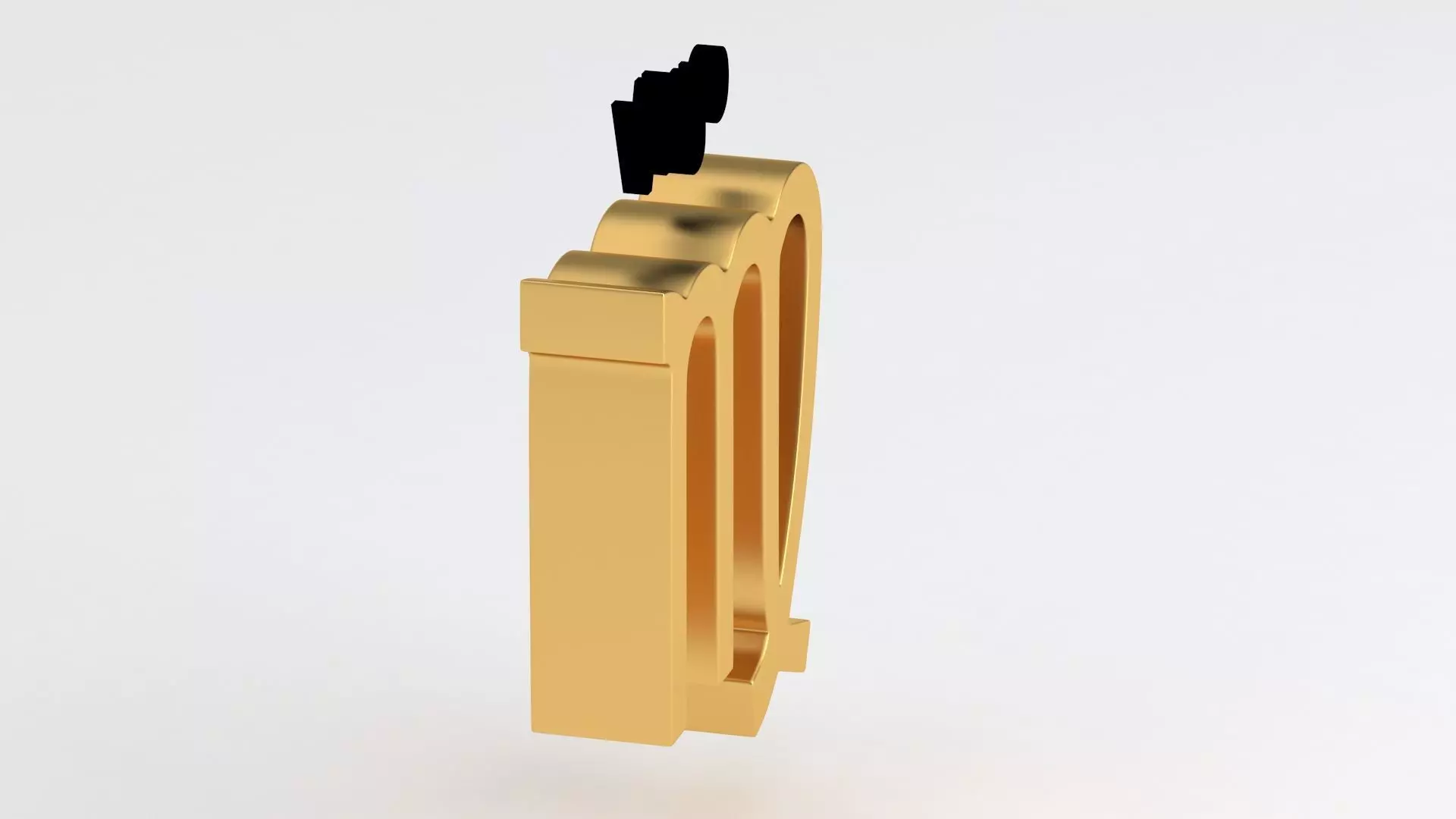 Astrological Sign virgo 3D model_5