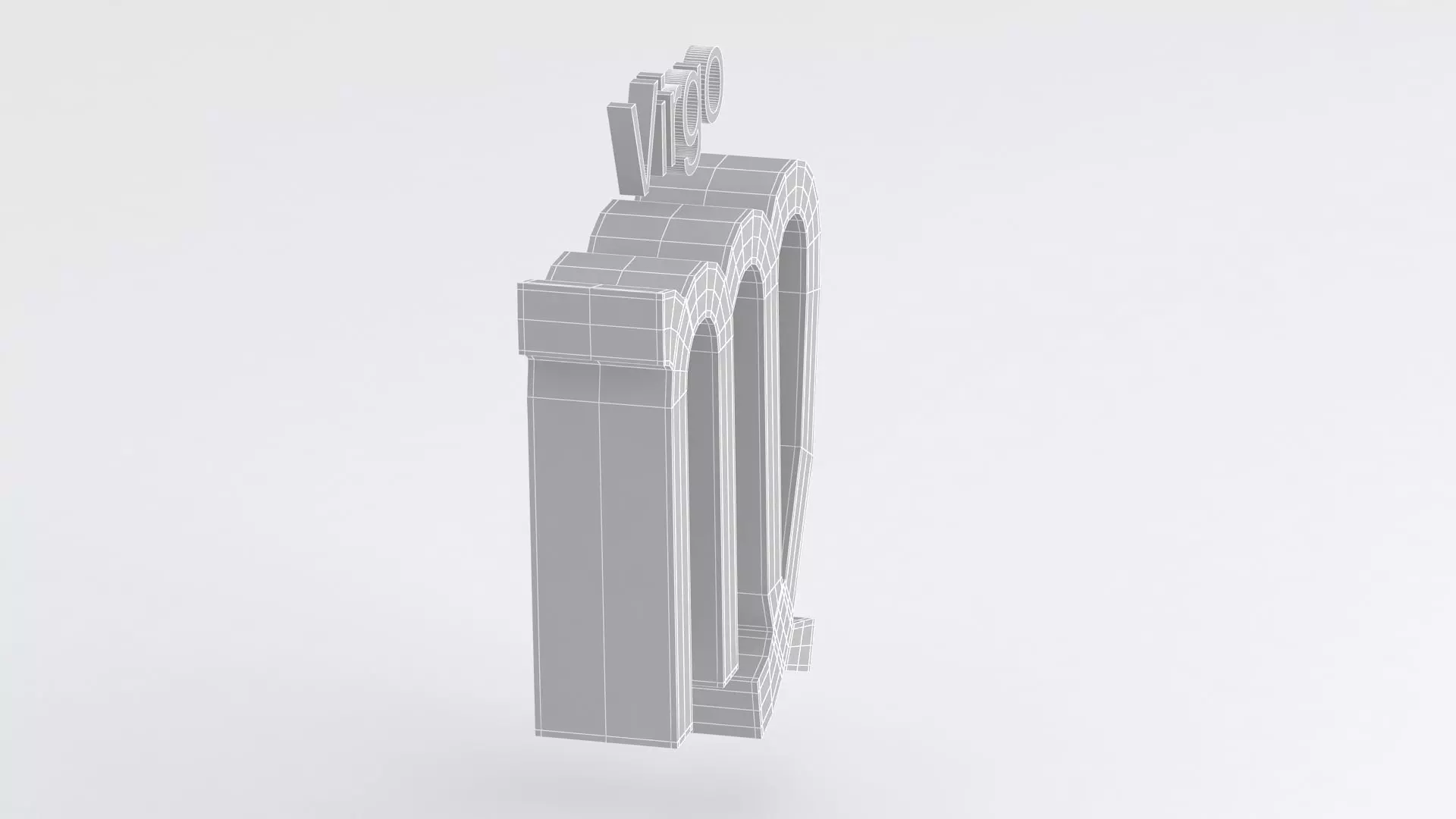 Astrological Sign virgo 3D model_10