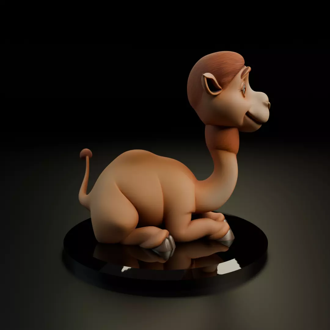 camel 3D print model_1