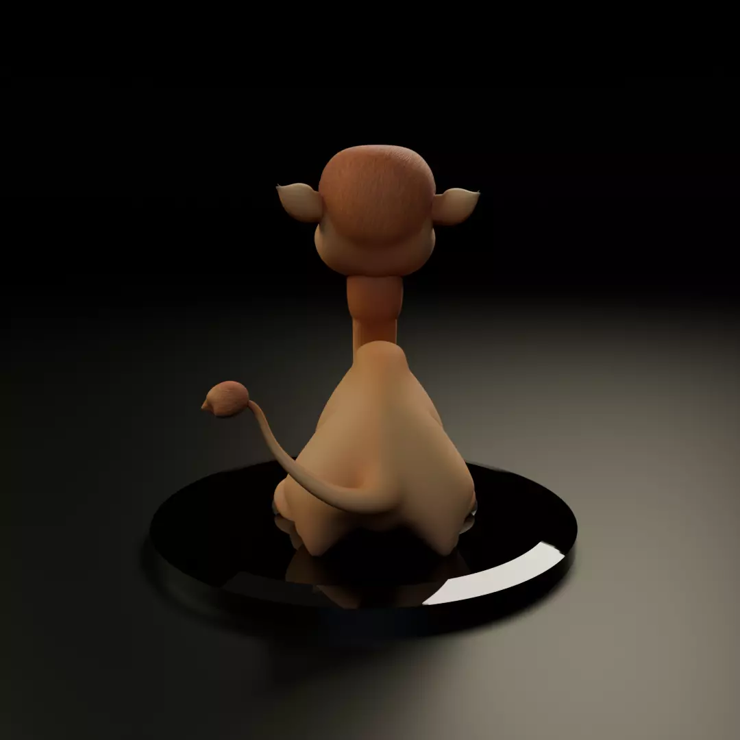 camel 3D print model_5